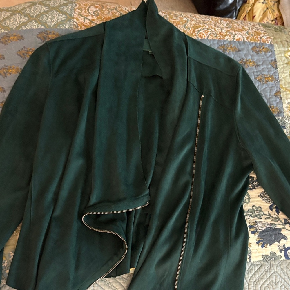 Elegant Green Women's Jacket